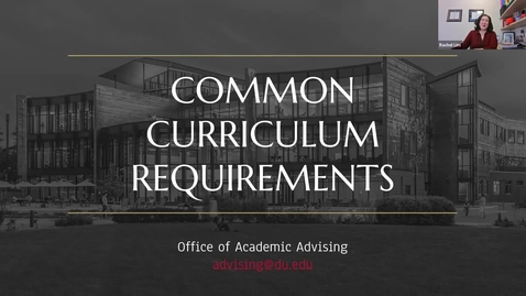 Thumbnail for Common Curriculum Requirements 2023