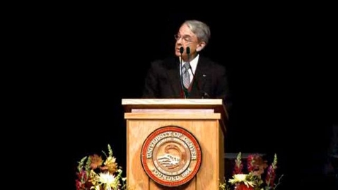 Thumbnail for entry 2008 Convocation Address with Chancellor Coombe