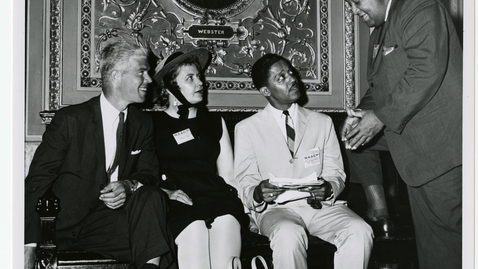 Thumbnail for entry Colorado NAACP leaders meet with Senator Peter H. Dominick during the NAACP Legislative Strategy Conference in Washington, D. C. in 1963 to promote passage of a civil rights bill, 1963 August 6-8