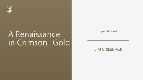 Thumbnail for DU Oral History - Jim Griesemer:  Background, DU Financial Turn Around