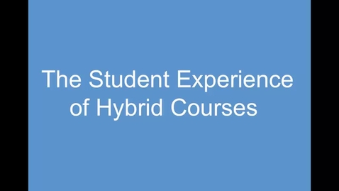 Thumbnail for 5. The Student Experience