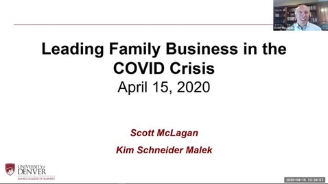 Thumbnail for Bailey Program for Family Enterprise, April 15 Webinar