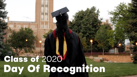 Thumbnail for entry Virtual Commencement: A Day of Recognition #ClassOf2020