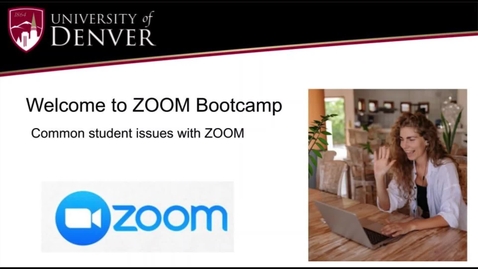 Thumbnail for entry ZOOM Bootcamp for Students