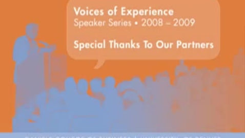 Thumbnail for entry Voices of Experience: Mayor John Hickenlooper
