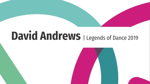Thumbnail for entry David Andrews Oral History, 2019