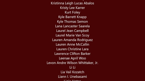 Thumbnail for 2020 Graduates of University College at the University of Denver