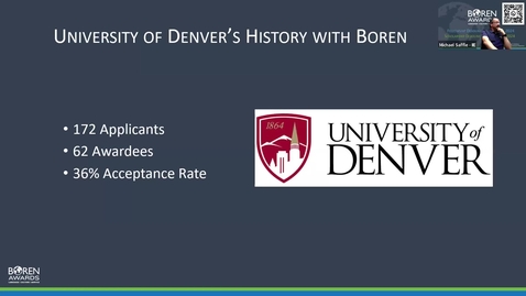 Thumbnail for Boren Info Session October 2023