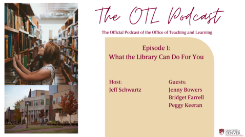 Thumbnail for entry OTL Podcast - Episode 1: What the Library Can Do For You