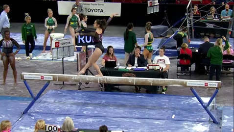 Thumbnail for entry Alexandria Ruiz - Beam (9.800) - 2020 DU Gymnastics vs. Washington, San Jose State &amp; Alaska