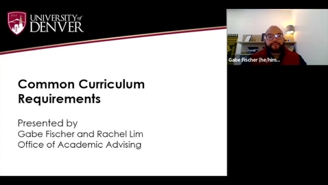 Thumbnail for entry Common Curriculum Overview