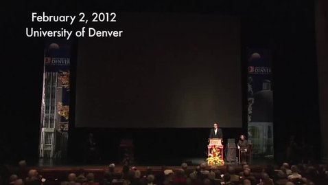 Thumbnail for Bridges to the Future - Anne-Marie Slaughter on 2-2-2012