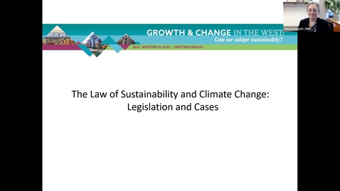 Thumbnail for The Law of Sustainability and Climate Change: Legislation and Cases