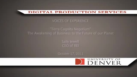 Voices of Experience: Terra Cognita Negotium The Awakening of ...