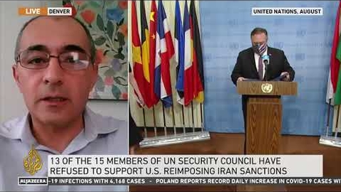 Thumbnail for Nader Hashemi on Renewed U.S. Sanctions on Iran - September 20, 2020