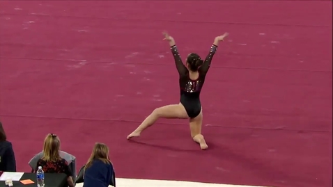 Thumbnail for entry Alexandria Ruiz - Floor (9.850) - 2020 DU Gymnastics vs. Washington, San Jose State &amp; Alaska