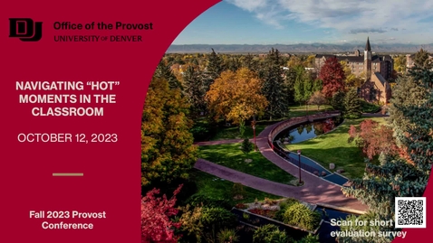 Thumbnail for Managing “Hot” Moments in the Classroom: Exploring the Intersections of Identity and Context
