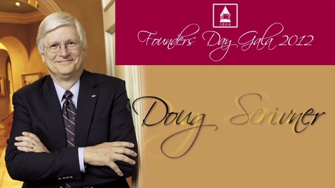 Thumbnail for 2012 Founders Day, Doug Scrivner