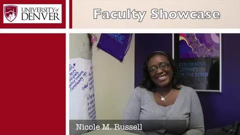 Thumbnail for entry Faculty Showcase - Classroom Norms with Nicole Russell