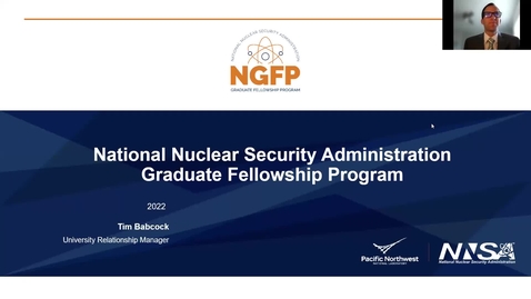 Thumbnail for entry NNSA - NGFP Information Session