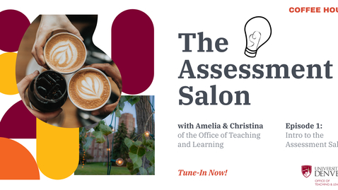 Thumbnail for The Assessment Salon. Episode 1: The Choreography of Assessment with Dr. Christina H. Paguyo and Amelia Gentile-Mathew