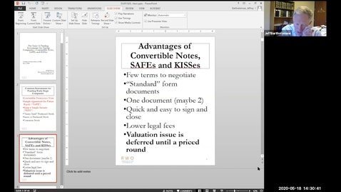 Thumbnail for entry Xplore Workshop: Early Stage Investment (Pre-Series A) Workshop —Convertible Notes, SAFEs, and KISSs