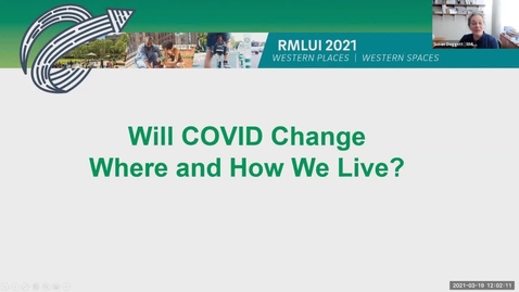 Thumbnail for entry Will COVID Change Where and How We Live?