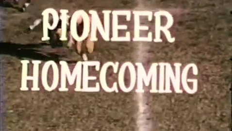 Thumbnail for entry Pioneer Homecoming