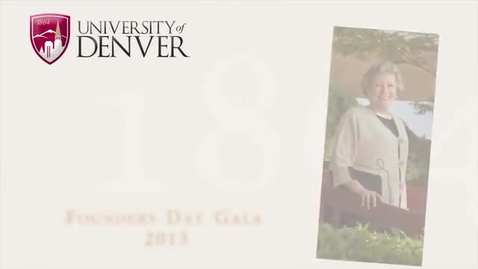 Thumbnail for 2013 Founders Day Awards Carter Anne Prescott