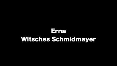 Thumbnail for entry Erna Witsches Schmidmayer: A Holocaust Story from Kindertransport to Pioneer in Israel