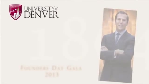 Thumbnail for 2013 Founders Day Awards T. Ryan Greenawalt