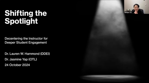 Thumbnail for Shifting the Spotlight TEP Session_Edited