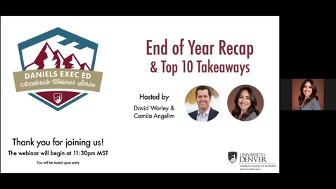 Thumbnail for entry Accelerate Webinar Series: End of Year Recap &amp; Top 10 Webinar Takeaways