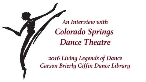 Thumbnail for entry Colorado Springs Dance Theatre Highlight Reel