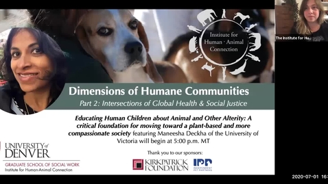 Thumbnail for entry Dimensions of Humane Communities_5_Maneesha Deckha