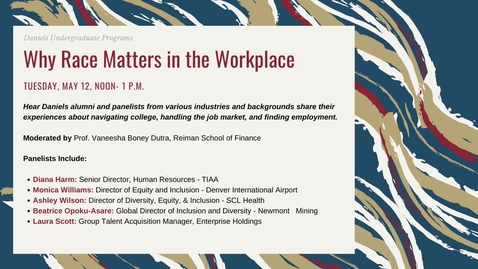 Thumbnail for Why Race Matters in the Workplace 2020