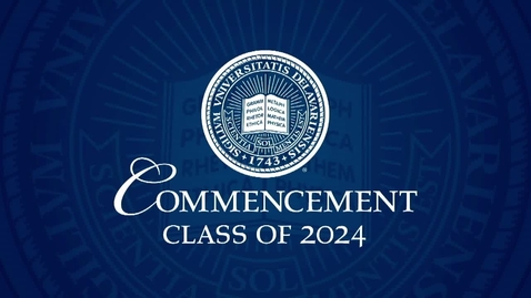 Thumbnail for 2024 University of Delaware Commencement
