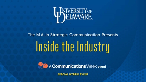 Thumbnail for Inside the Industry with Paul Silano and Bill Wohl: A special CommsWeek Event