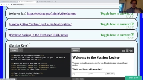 Thumbnail for CSRF and CORS, Hybrid Apps, Websockets