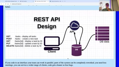 Thumbnail for HTTP requests, Rest APIs, NodeJS, Express pt 1