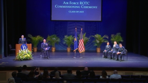Thumbnail for 2025 Air Force ROTC Commissioning Ceremony