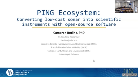 Thumbnail for Cameron Bodine - SMSP Fall Seminar Series 2025