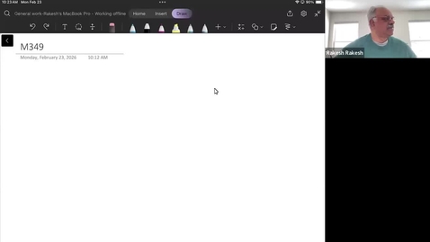 Thumbnail for Math 349, Fall 2026, Right and left Inverse of a matrix