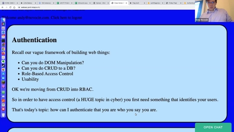 Thumbnail for Authentication and OAuth via Firebase