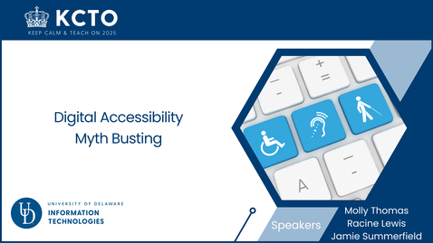 Thumbnail for KCTO: Accessibility Myth Busting