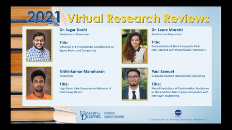 Thumbnail for entry Environmental Durability and Role of Thermoplastic Interlayer in Composites used in Ground Vehicles