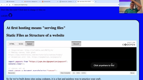 Thumbnail for Hosting Static File Websites