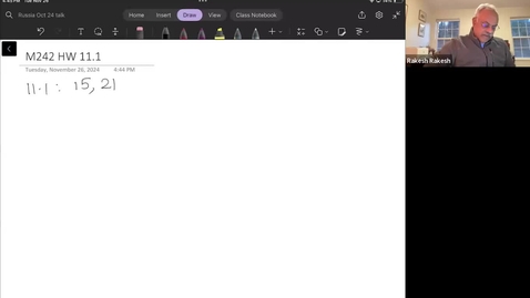 Thumbnail for Math 242 HW problems 11.11