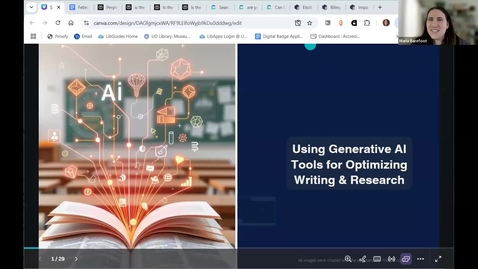 Thumbnail for Using Generative AI Tools for Optimizing Writing &amp; Research