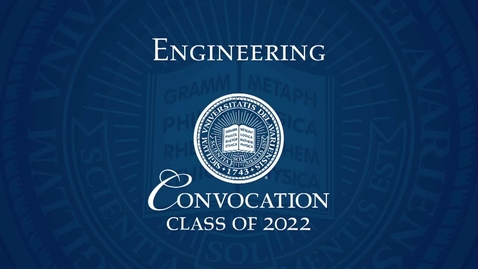 Thumbnail for entry 2022 College of Engineering Convocation Ceremony